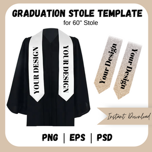 Graduation Stole Template