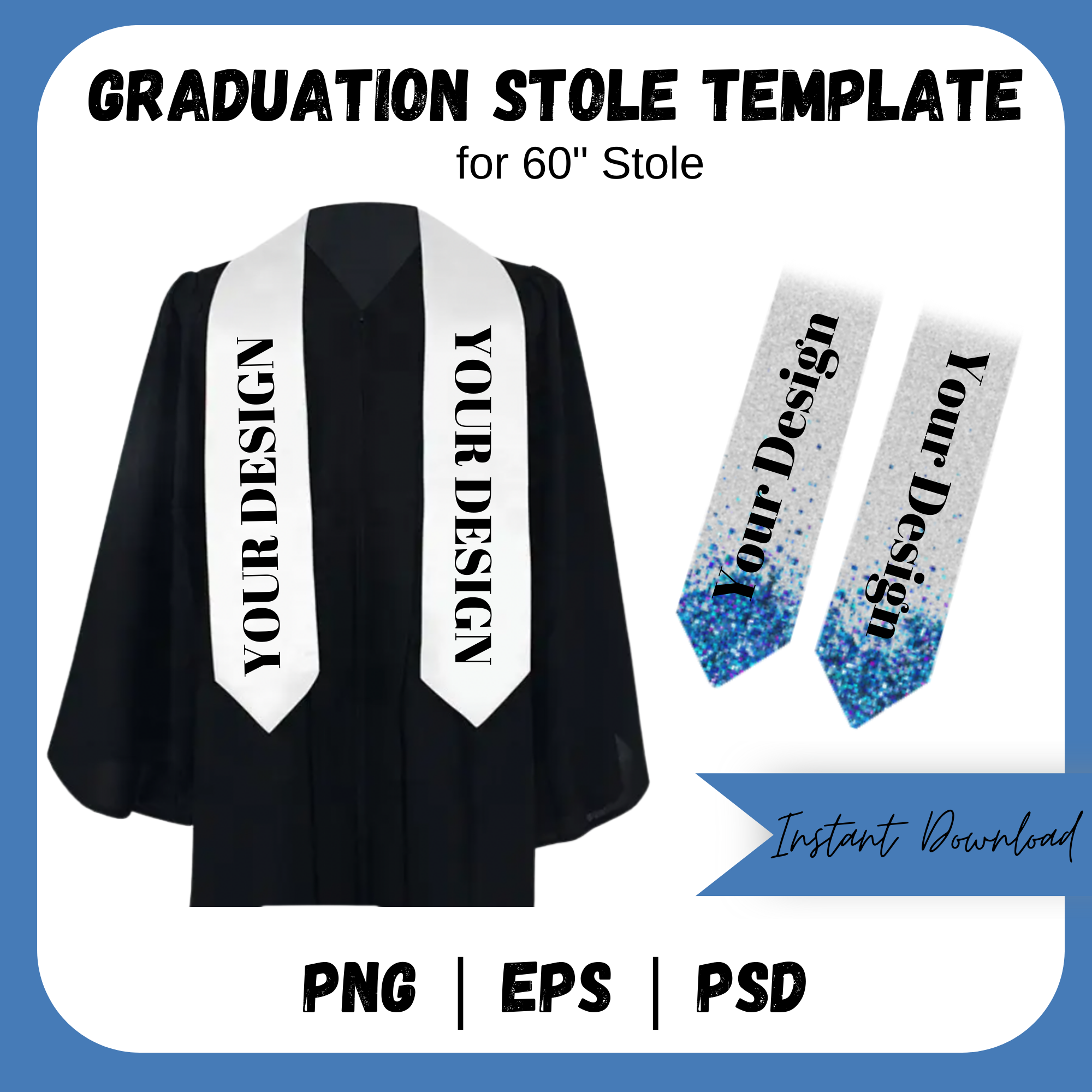 Graduation Stole Template