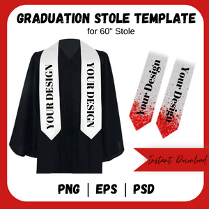 Graduation Stole Template