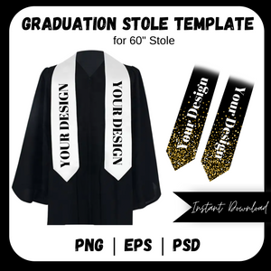 Graduation Stole Template