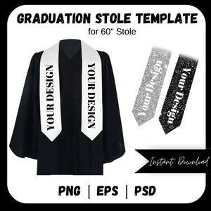 Graduation Stole Template