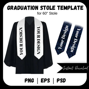 Graduation Stole Template