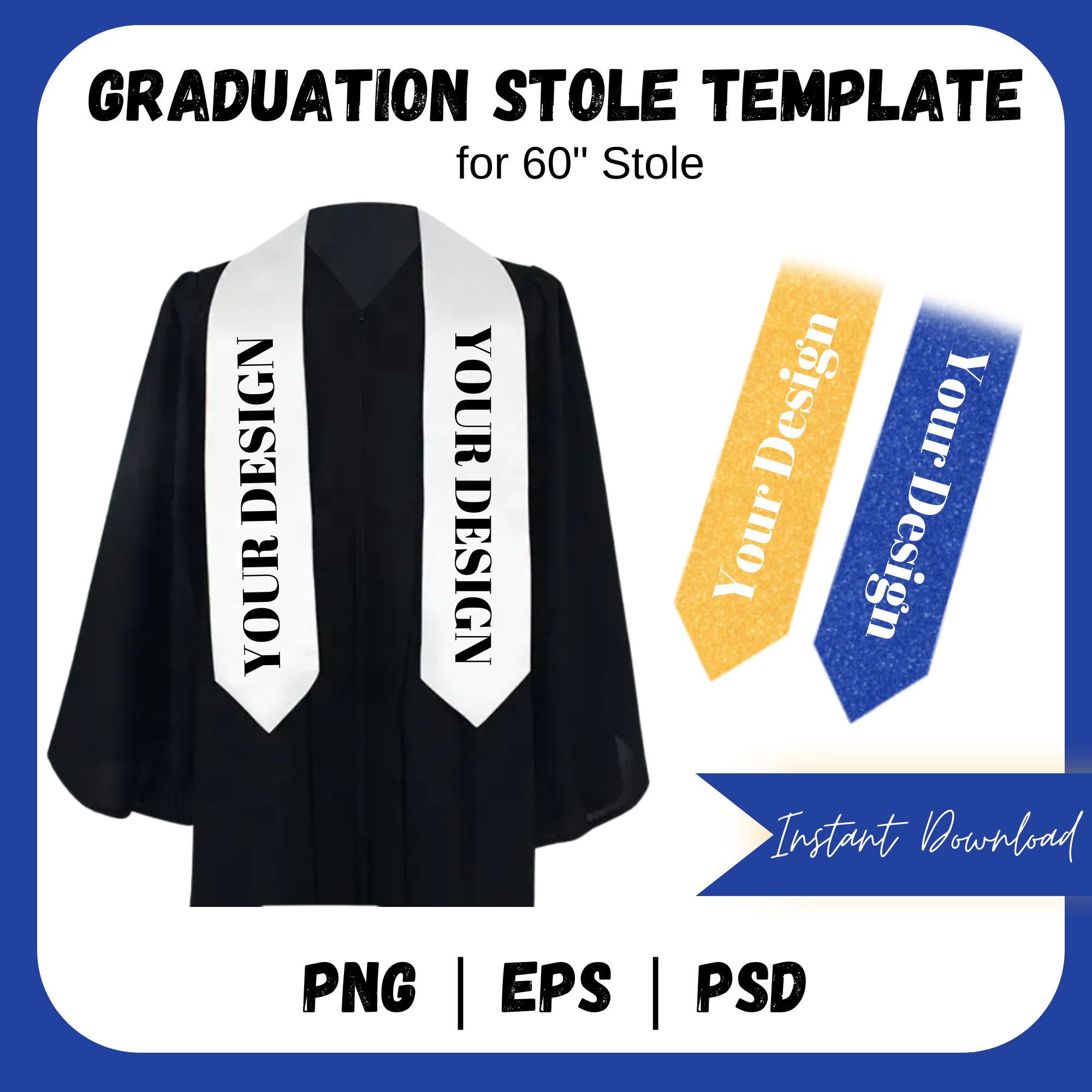 Graduation Stole Template