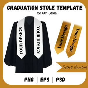 Graduation Stole Template