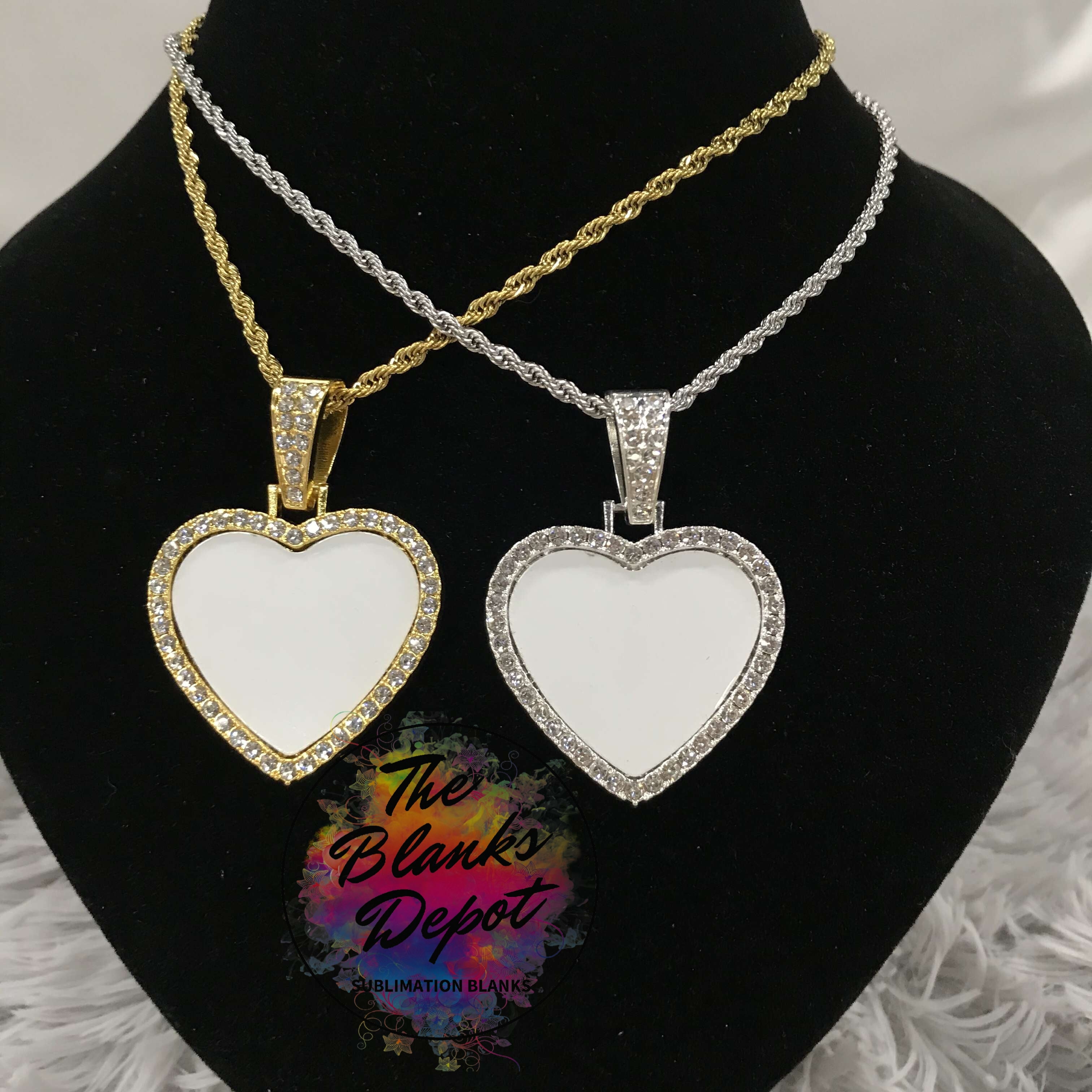 Heart Pendant Template